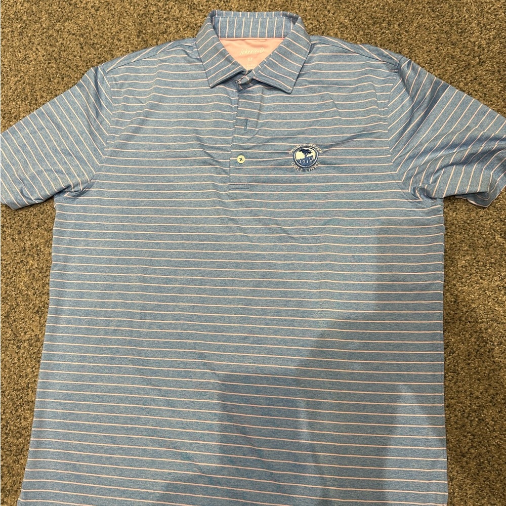 Pebble Beach Golf Shirt - Johnnie-O brand Medium